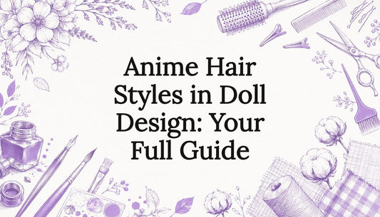 Decorative title card for anime hair styles article