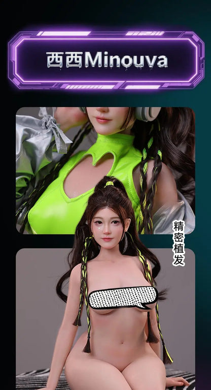 CC – 75cm/2ft5 Mini Silicone BJD Doll YouQDOLL Sex Doll