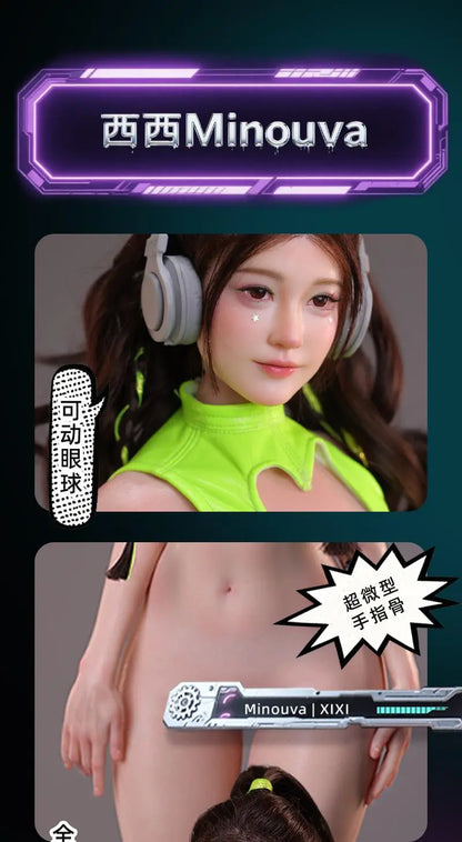 CC – 75cm/2ft5 Mini Silicone BJD Doll YouQDOLL Sex Doll