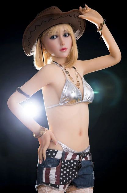Realistic TPE Sex Doll with Silicone Head – Mya 160cm | Blonde Lifelike Adult Doll MZR Sex Doll